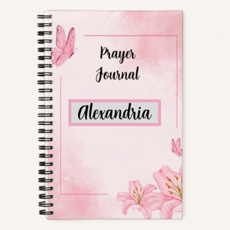 Cuaderno Pink Prayer Journal