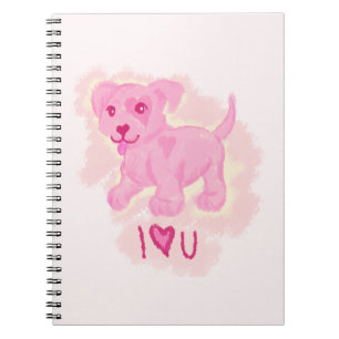 Cuaderno Pink Puppy