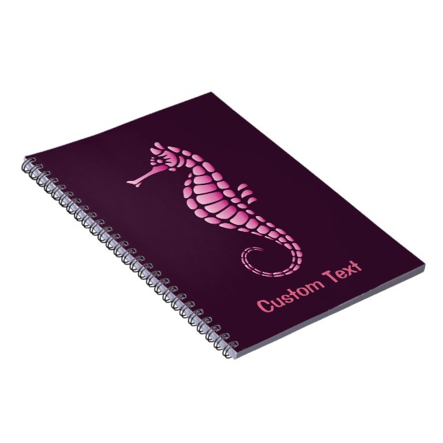 Cuaderno Pink Seahorse (Lado Derecho)