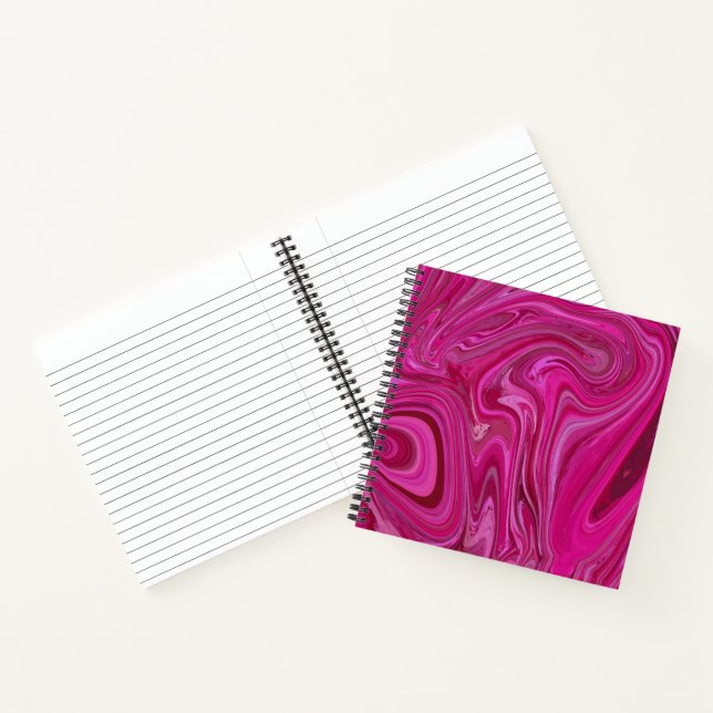 Cuaderno Pink Swirls (Interior)