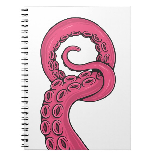 Cuaderno Pink Tentacle (Frente)