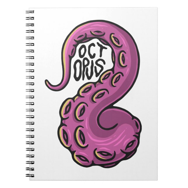 Cuaderno Pink Tentacle (Frente)