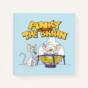 Cuaderno Pinky y el cerebro Ciencia de laboratorio