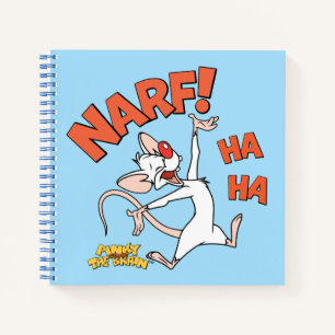 Cuaderno Pinky y el cerebro Pinky "Narf"