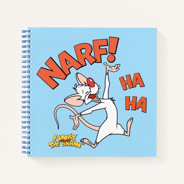 Cuaderno Pinky y el cerebro | Pinky "Narf" (Anverso)