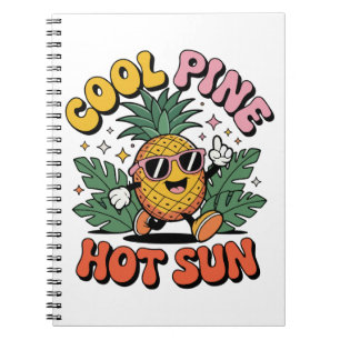 Cuaderno Pino Genial Sol Caluroso Vibraciones Veraniegas de