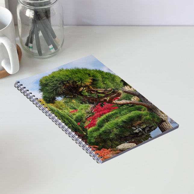 Cuaderno Pino negro y arce japonés rojo (In Situ)