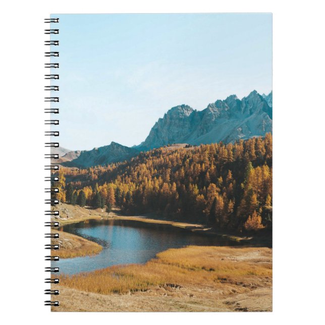 CUADERNO PINOS CERCA DEL LAGO (Frente)