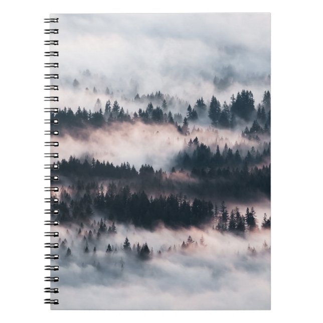 CUADERNO PINOS CUBIERTOS DE NIEVE (Frente)