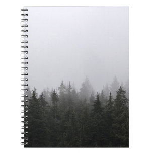 CUADERNO PINOS VERDES BAJO CIELO BLANCO