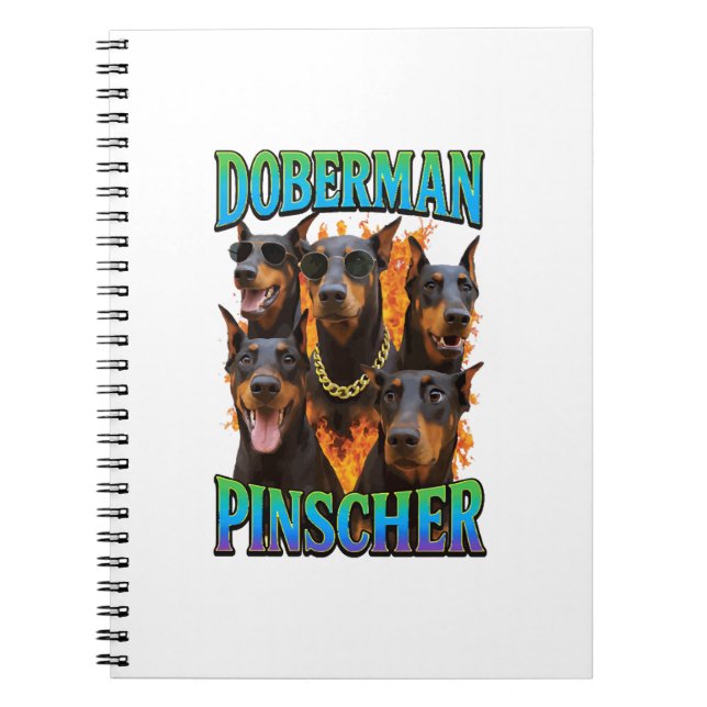 Cuaderno Pinscher Doberman  (Frente)