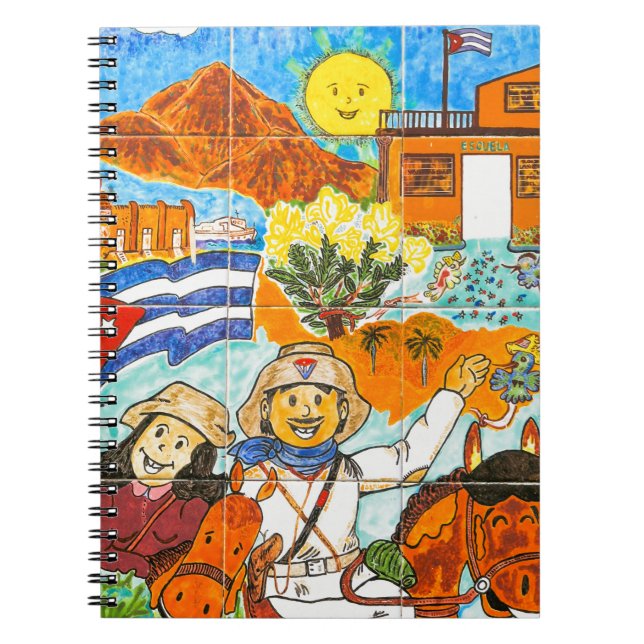 Cuaderno Pintada en La Habana, Cuba (Frente)