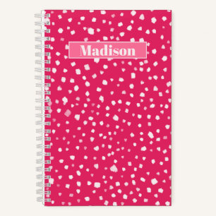 Cuaderno Pintar puntos de inflexión rosado