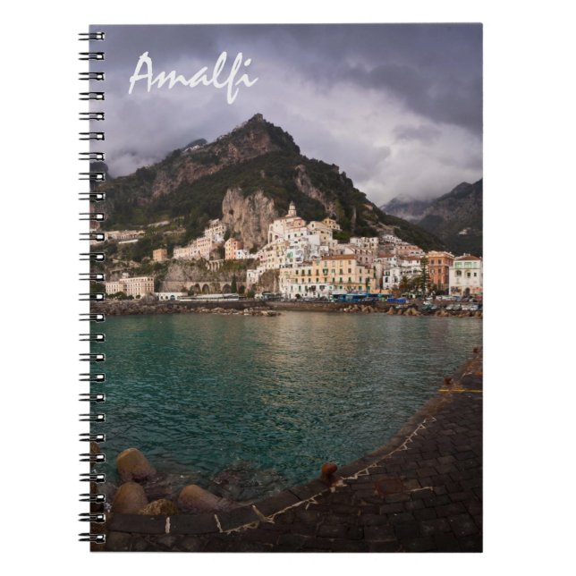 Cuaderno Pintoresca Costa Amalfitana, ciudad costera de Ita (Frente)