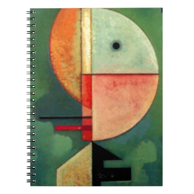 Cuaderno Pintura abstracta ascendente de Kandinsky (Frente)