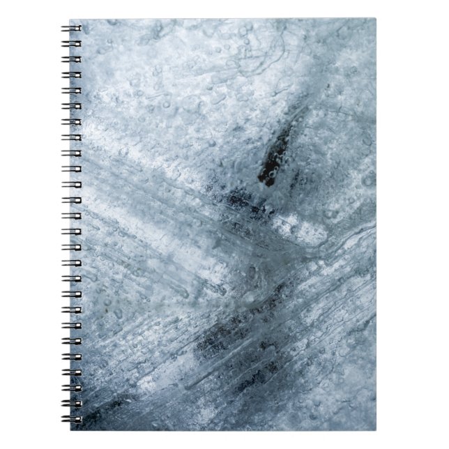 Cuaderno Pintura abstracta de color marrón y negro (Frente)