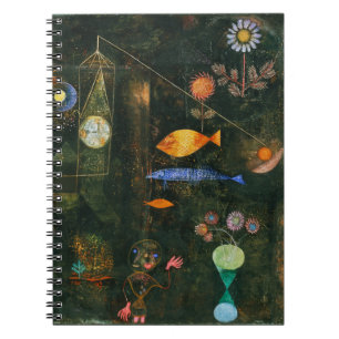Cuaderno Pintura abstracta de Paul Klee Fish Magic
