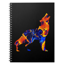 CUADERNO PINTURA ABSTRACTA DE WOLF NEON