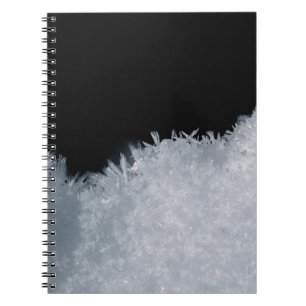 Cuaderno Pintura abstracta en blanco y azul