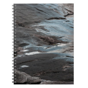 Cuaderno Pintura abstracta en negro y gris