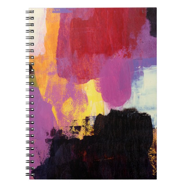 Cuaderno Pintura abstracta. Estilo de arte moderno. Color b (Frente)