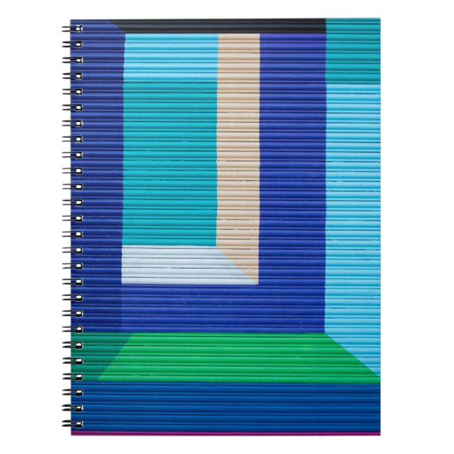 Cuaderno Pintura abstracta multicolor (Frente)