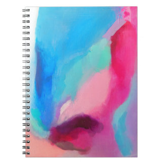 Cuaderno Pintura abstracta multicolor