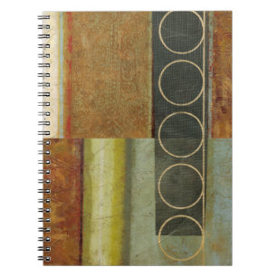 Cuaderno Pintura abstracta multitexturizada por Vision Stud