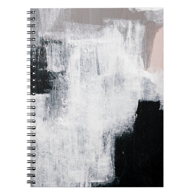 Cuaderno Pintura abstracta. Obra de arte de moda pintada a  (Frente)