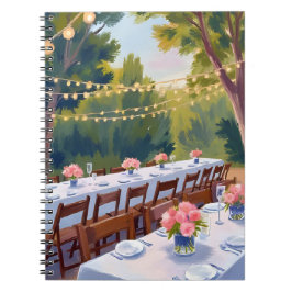 Cuaderno Pintura Acuarela Floral Botánica Lugar de Boda