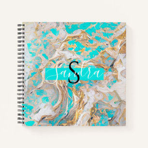 Cuaderno Pintura Acuática y Dorada
