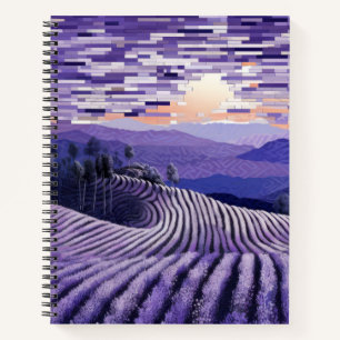 Cuaderno Pintura Art Decó de Lavender
