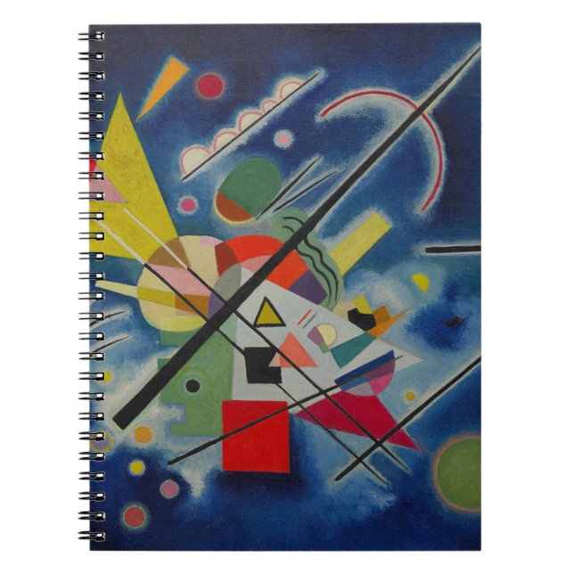 Cuaderno Pintura azul de Kandinsky (Frente)