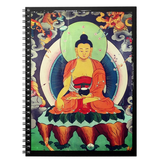Cuaderno Pintura Buda Shakyamuni, Himalayas - Nepal (Frente)