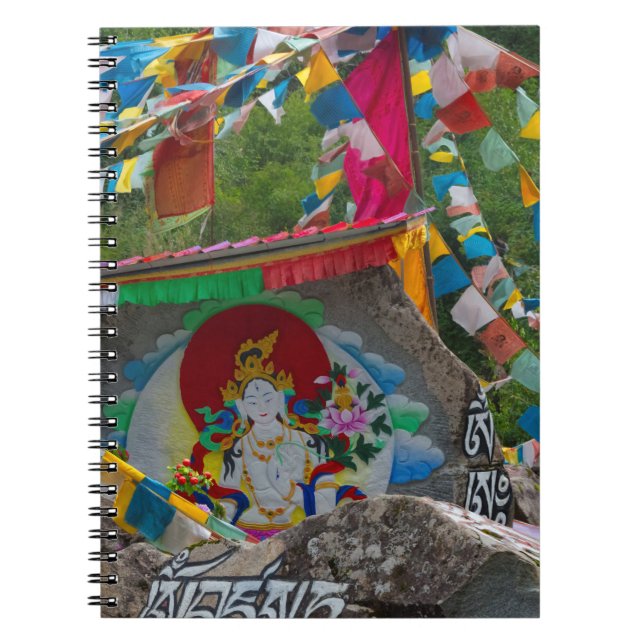 Cuaderno Pintura budista en rocas (Frente)