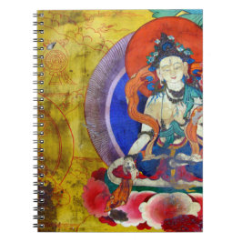 Cuaderno Pintura con bloc de notas de Buda