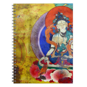 Cuaderno Pintura con bloc de notas de Buda