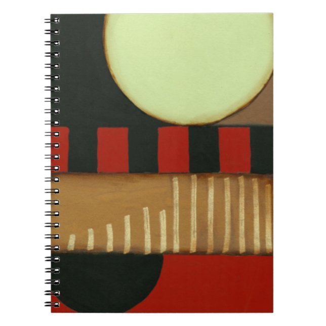 Cuaderno Pintura con paneles de estilo Loft contemporáneo (Frente)