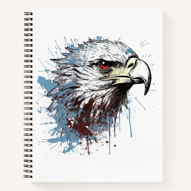 Cuaderno Pintura de águila (Anverso)