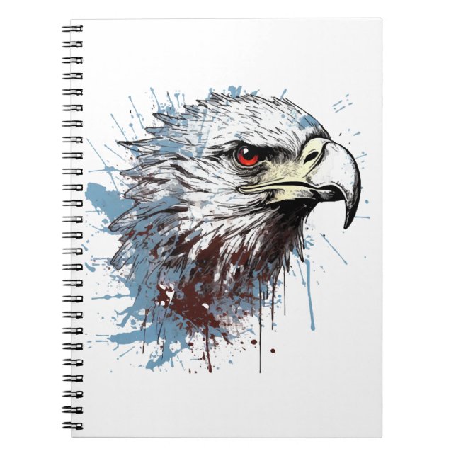Cuaderno Pintura de águila (Frente)