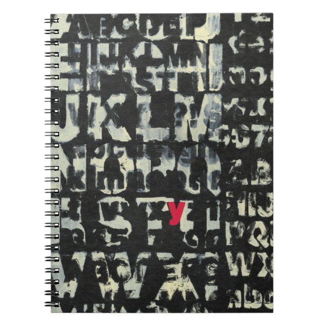 Cuaderno Pintura de alfabeto de Norman Wyatt (Frente)