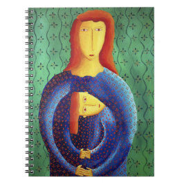 Cuaderno Pintura De Arte Contemporáneo Madre E Hija