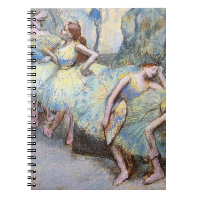Cuaderno Pintura de bailarinas de arte Degas Ballet (Frente)