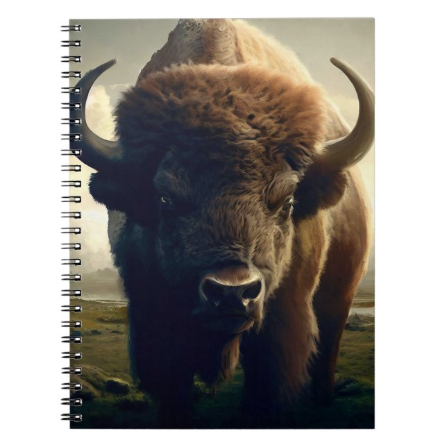 Cuaderno Pintura de Bison (Frente)