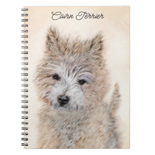 Cuaderno Pintura de Cachorro de Cairn Terrier - Arte Perro