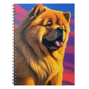 Cuaderno Pintura de Chow Chow
