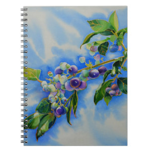 Cuaderno Pintura de color azul