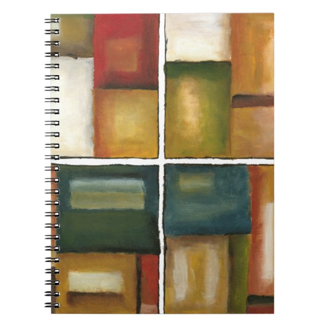 Cuaderno Pintura de cuatro paneles de Jennifer Goldberger (Frente)