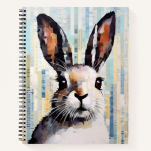 Cuaderno Pintura de decoración de arte animal conejo conejo
