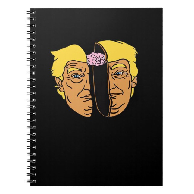 Cuaderno Pintura de Donald Brain Trumpkin (Frente)